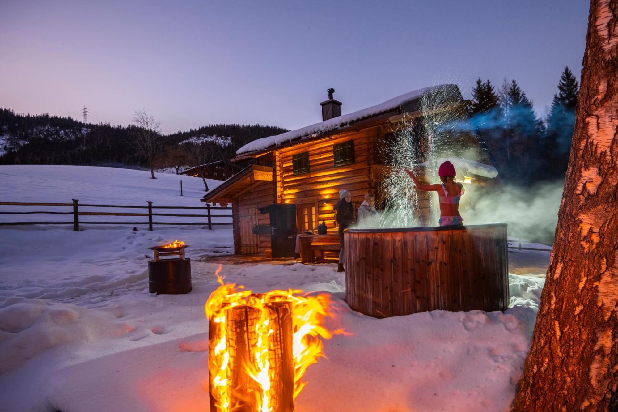 Villa Almfrieden Werfen Esterno foto