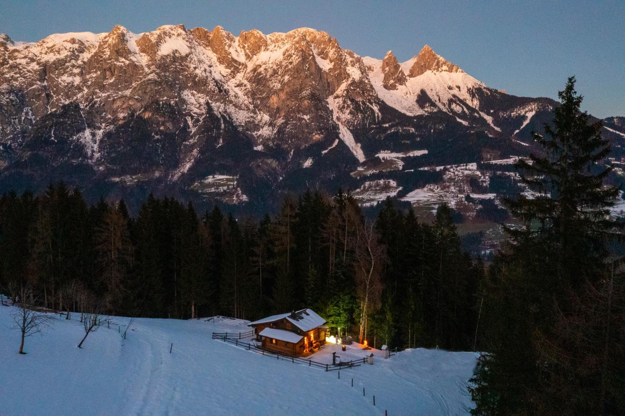 Villa Almfrieden Werfen Esterno foto